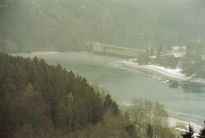 Auf dem Weg zur Wendefurth-Talsperre