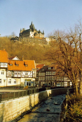 Blick auf das Schlo