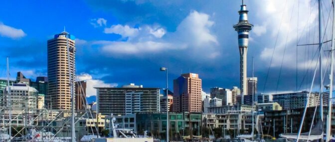 Neuseeland - Skyline Auckland